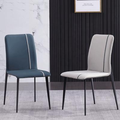 China Best Selling Modern Modern Minimalist Surrounding Backflow Fabric Dining Chair for sale