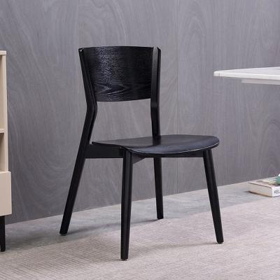 China Full Solid Wood Modern Nordic Dining Room Dining Chair Modern Wood for sale