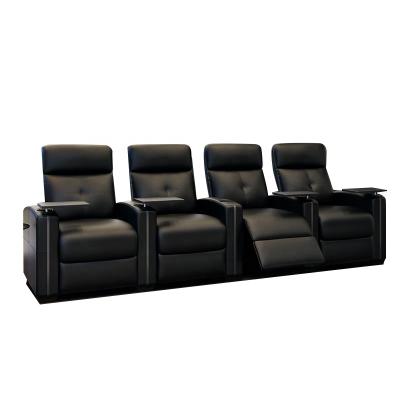 China Reclining Furniture Leather Cinema Seating Single Recliner Chair For Living Room Home Theater Sofa for sale