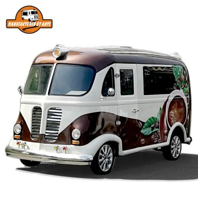 China High Quality ANTE Commercial Cafe Mini Food Electric Supply Truck For Sale Small Food Truck Large Space for sale