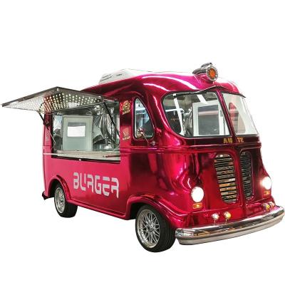 China ANTE hamburger commercial fast food truck sanck electric catering truck for sale