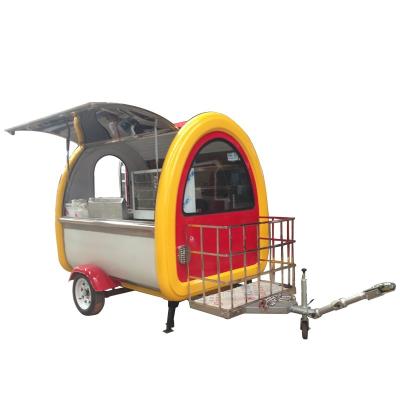 China Commercial catering mobile burgers churro shawarma food cart for sale