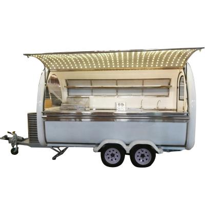 China Beverage Ice Cream Factory Fried Food Trailer Mobile Food Truck for sale