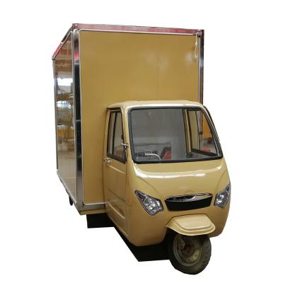 China As Your Requirements TC-CM02 Pancake Fast Food Cart Outdoor Mobile Electric Tricycle for sale