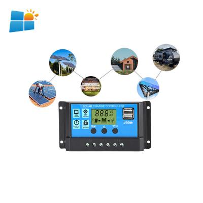 China Charger Controller 12V 60A Manual Solar Controller PWM Solar Charge Controller for sale