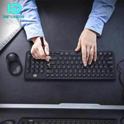 China Desktop Set Computer 2.4g Wireless Keyboard and Mouse Games Wireless Combo Mute Home Study for sale