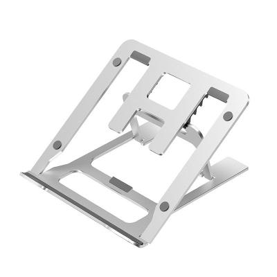 China Adjustable Angle/Foldable Aluminum Folding Laptop Stand Laptop Base Stand Holder Adjustable Computer Accessories for sale