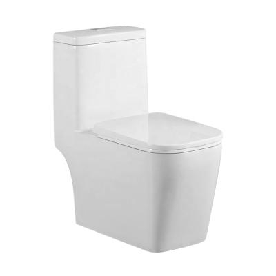 China Double-flow China Supply Sanitary Ware Modern Ceramic Siphon One Piece Toilet Bowl For Bathroom for sale