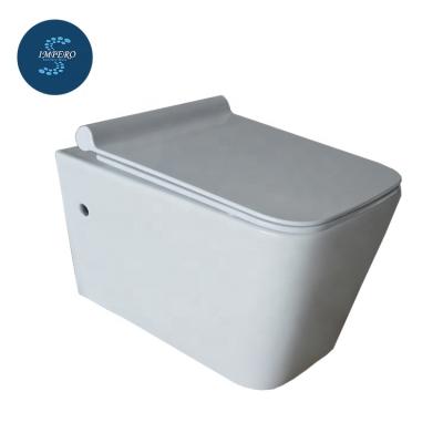 China IMPERO Cistern Watermark Toilet Sanitary Ware WC Concealed Ceramic One Piece Toilet Set for sale