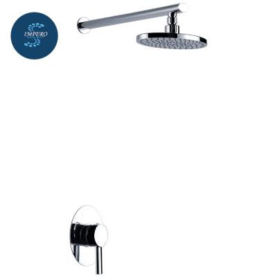 China Without Needle Round High Quality Stainless Steel Rainshower Shower Head for sale