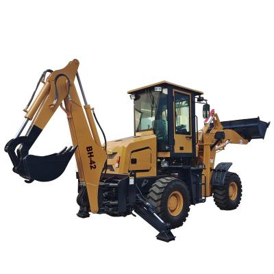 China Chinese agriculture FASTVO BH-42 tractor loader backhoe compact loaders for sale for sale