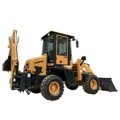 China Construction Works Factory Sale FASTVO BH-40 Front End Loader and 4x4 Backhoe Loader with Backhoe Bucket for sale