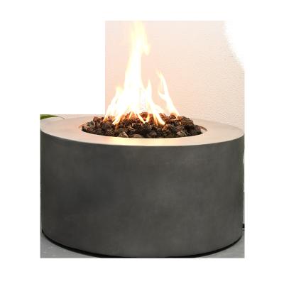 China Amazon Hot Seller Outdoor MgO Materials Round Shape Heating Firepits For Backyard Fire Pit Manufacture Out Door Fire Pit for sale