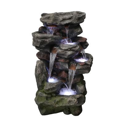 China 2022 Natural Product New Style Resin Water Fountain Water Fountain Garden Decoration for sale