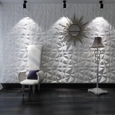 China Modern decorative 3d gypsum wall panels paneling for living room decoration for sale