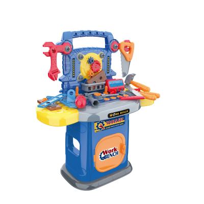 China Toy Play Home Electronic Repair Station Work Bench Kids Tool Bench Set for sale