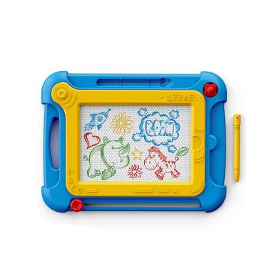 China Plastic Magnetic Drawing Board For Toddlers A Colorful Toddler Sketch Erasable Etch With Pen And Magnet Punchers Writing Board for sale