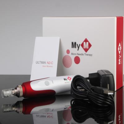 China Anti hair removal professional electric dermaroller dermapen microneedle derma pen machine for sale