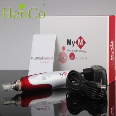 China Anti-hair removal 2018 MYM brand micro needle derma pen/electric derma pen for sale