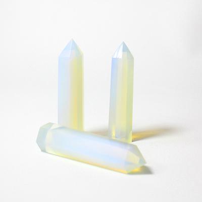 China China Top Quality Crystal Point Wholesale White Opal Healing For Home Decoration for sale