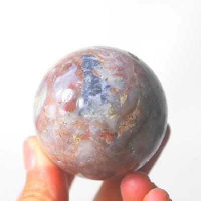 China Wholesale China Natural Quartz Polishing Crystal Crazy Agate Ball Crystal Open Home Decoration for sale