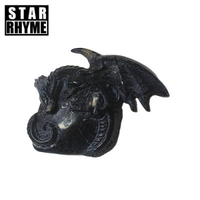 China China Exquisite Black Jade Carving Craft Dragon Decoration Gift for sale