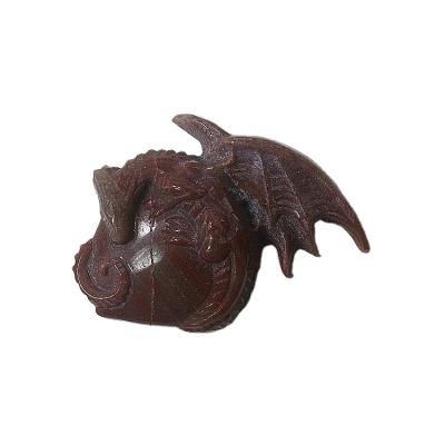 China Cute Carving China Dragon Jade Crystal Crystal Gemstone Natural Crystal Crafts For Souvenir Gifts for sale