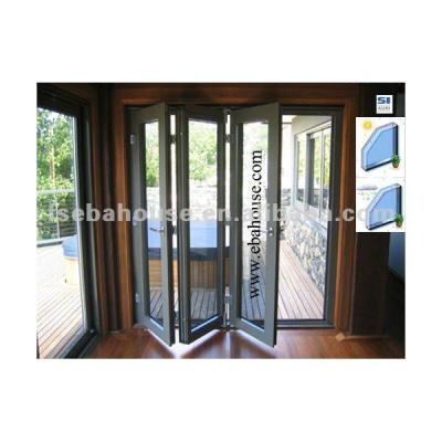 China Aluminum Patio Swing Doors Exterior Aluminum Sliding Door 4 Panel Patio Doors for sale