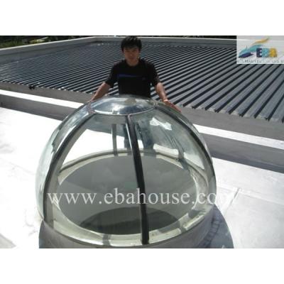 China Skylight Aluminum Glass Dome Arched Windows Glass Awning Window Skylight for sale