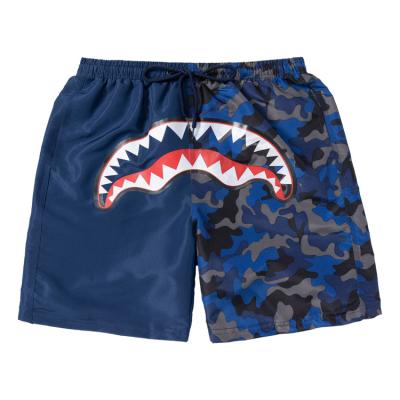 China QUICK DRY Cartoon Funny Street Mouse Shark Summer Workout Swim Bottom Shorts For Men for sale