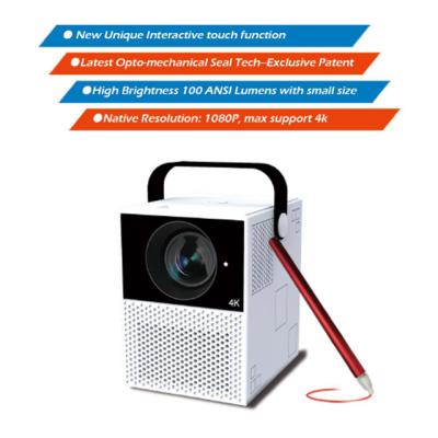 China Pico New Arrival Full HD Touch 4K Home Theater 1920*1080 Smart Projector Native Portable Home Projector for sale