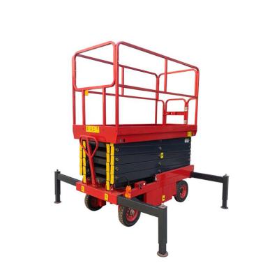 China Hotels 16m Height Movable Electric Vertical Lift Hydraulic Electric Lifting Aerial Work Platform Price Manufacturer for sale