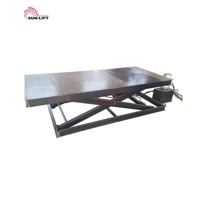 China Load cargo in workshop warehouse factory selling stationary hydraulic scissor lift for warehouse electric scissor lift platform lift table mechanism with CE for sale