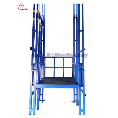 China Hotels Factory Selling Electric Fixed Cargo Lifts Elevator Warehouse Fully Enclosed Hydraulic Freight Elevator for sale