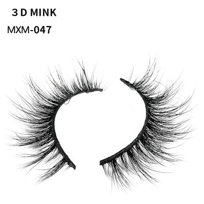 China Real Mink Eyelashes Private Label Custom Mink Lahes Handmade Fur 100% Natural Soft Lashes Box Eyelash Box for sale