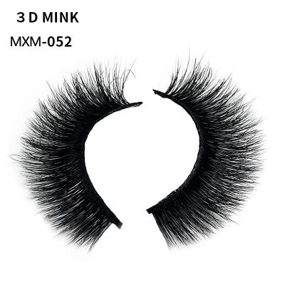 China Natural Soft Cheap Fake Siberian Mink Fur Lashes Wholesale 100% Real Mink Eyelashes Vendor Private Label for sale