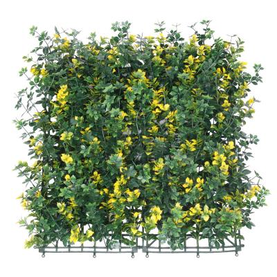 China Art Decor High Quality Plastic Faux Boxwood Topiary Hedge Artificial Grass Wall Green For Home Decoration for sale