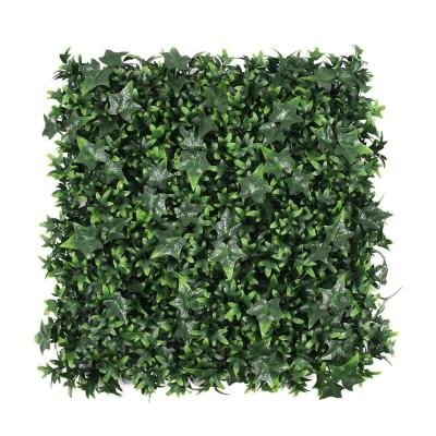 China Eco-friendly Handmade Plastic Faux Boxwood Wall Panels Artificial Boxwood Privacy Hedge For Indoor Outdoor Decoration for sale