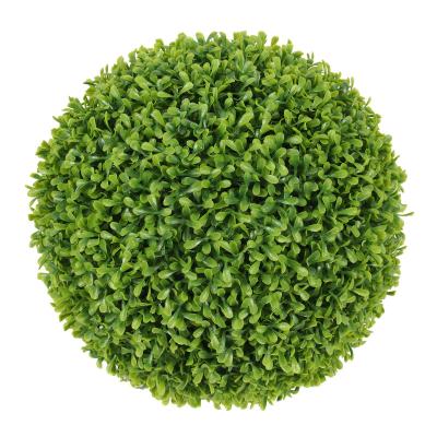 China Art Decor Factory direct plastic artificial grass ball topiary plant for outdoor indoor decoration for sale