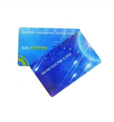 China High Quality Home Quantum Energy Saver Card / Electric Power Saving Card Anti Radiation With High Negative Ions for sale