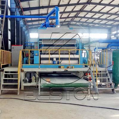 China Production of BESTON 4000pcs/h Automatic Rice Tray / Nursery Seedling Making Machine for sale