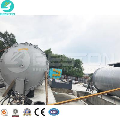 China BESTON factory 6 ton pyrolysis model waste plastic plant for sale