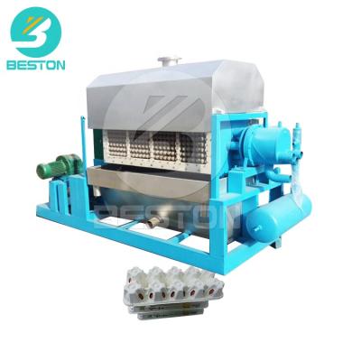 China Factory Beston Automatic Egg Paper Tray Making Machine Egg Tray Molding Machine for sale