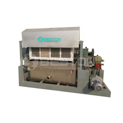 China BESTON Factory Manual Egg Tray Making Machine Egg Tray Paper Molding Machine for sale