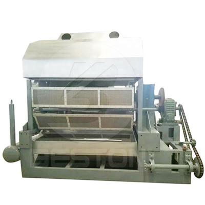 China Production of BESTON BTF-4-4 Seedling Semi-automatic Paper Tray Forming Making Machine for sale