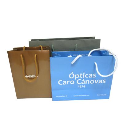 China 100% Wooden Paper Coated Cheap Recycled Luxury Paper Bags With Your Own Logo Paper Gift Packaging Bags And Boxes for sale