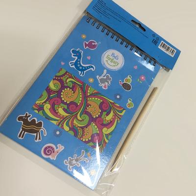 China Mini Reusable Notebook Wave Erase Notepad Lined with Pen for sale