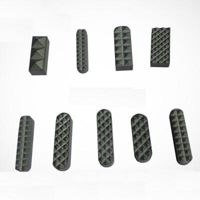 China Machinery Machines Solid Tungsten Carbide Tilt Inserts Collets For Chuck Jaw for sale