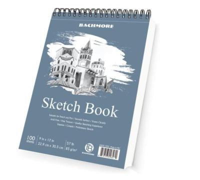 China Wholesale High Quality Custom Spiral Sketch Book School A4 Notebook Notebook for sale