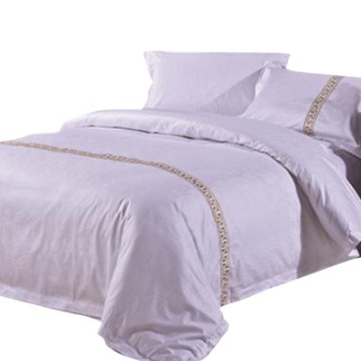 Cina Bed Sheet 100% Cotton Four Seasons Hotel Bedding Sets Bedsheets for Hotel in vendita